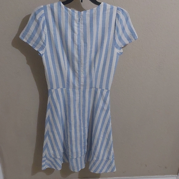 J.Crew Blue and White Dress - Picture 3 of 3